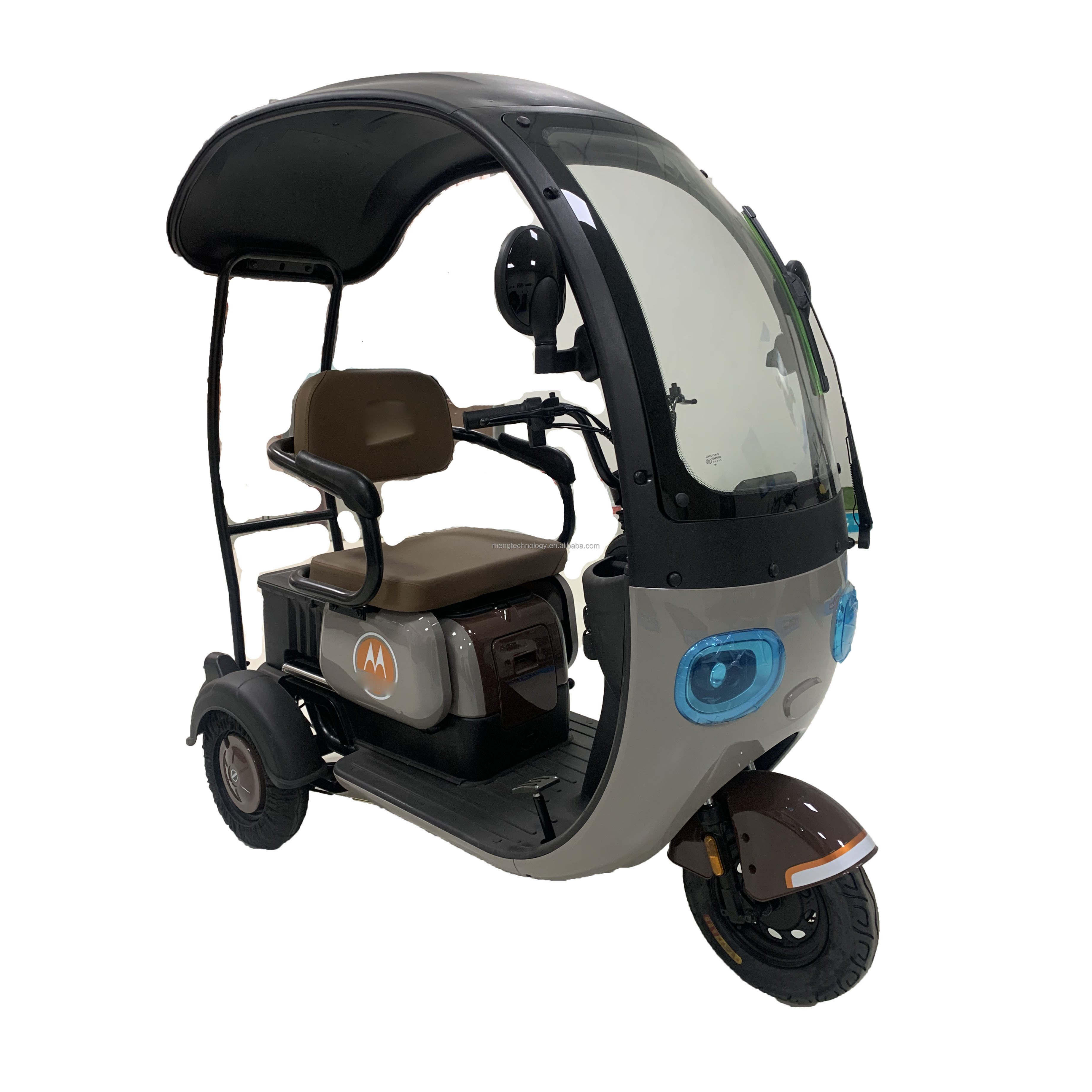 Electric Tricycle for Adults in Thailand 3wheel Electric Tricycles 500w Motor with Roof