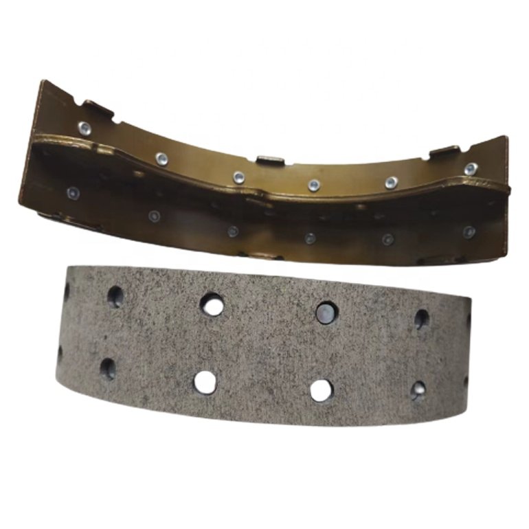 Light Truck High Carbon Ceramic NAO Riveted K6653 Brake Shoe for Mitsubishi Canter MC894239