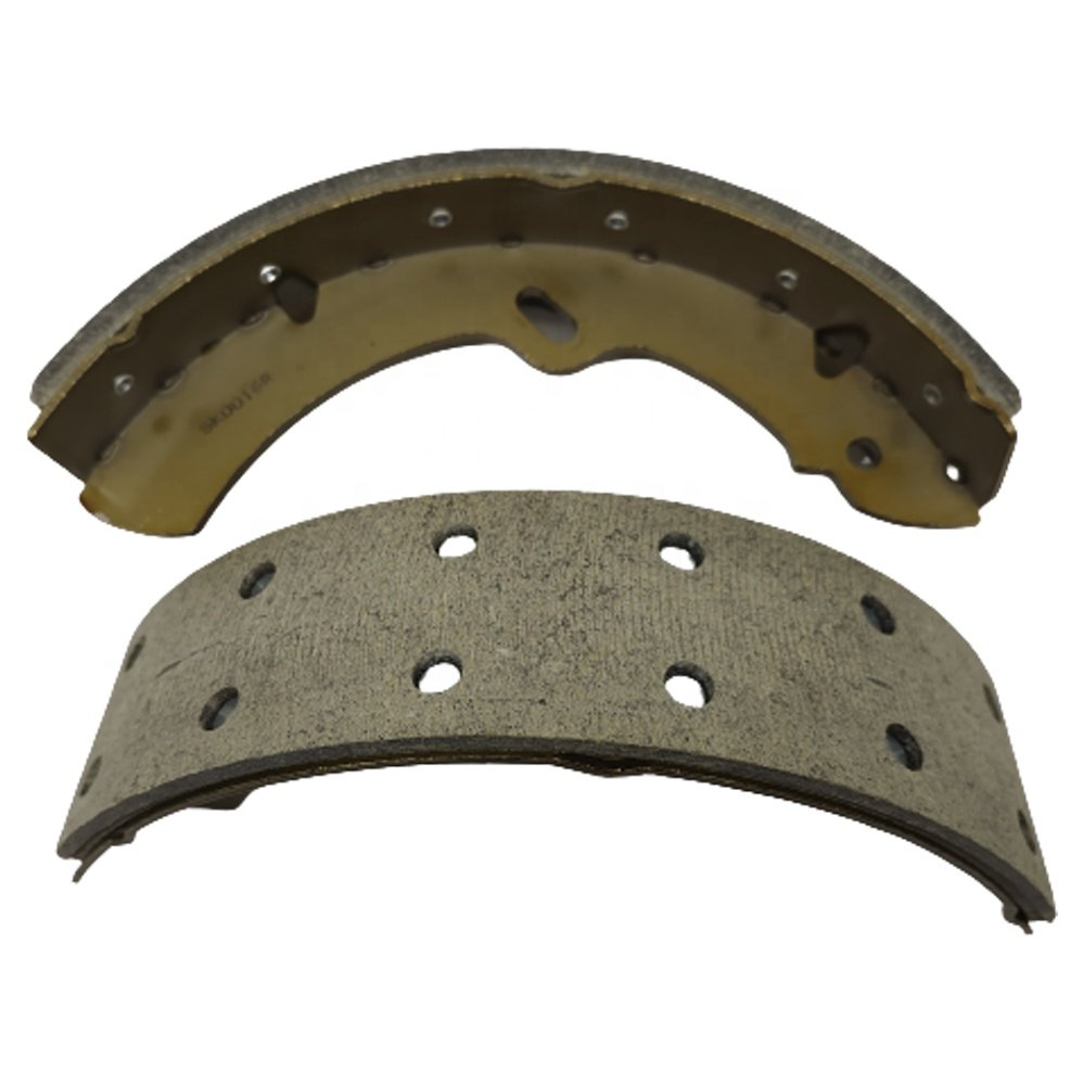 Light Truck High Carbon Ceramic NAO Riveted K6653 Brake Shoe for Mitsubishi Canter MC894239