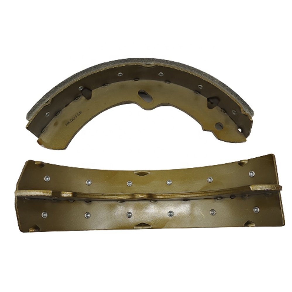 Light Truck High Carbon Ceramic NAO Riveted K6653 Brake Shoe for Mitsubishi Canter MC894239