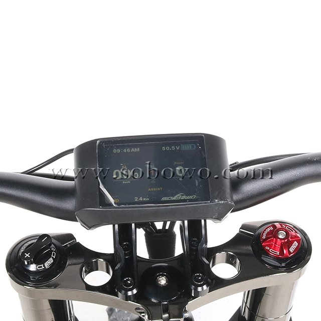SOBOWO Changzhou Factory Directly Sale Ebike off Road Power Full surron Styles Electric Dirt Bike 48v 1000w Rear Motor Fast Bike