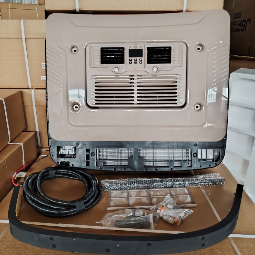 12 Volt Auto Parking Conditioner Roof Mount Cabin Rooftop 12V 24V AC for Truck & Sleeper AC Parking Cooler