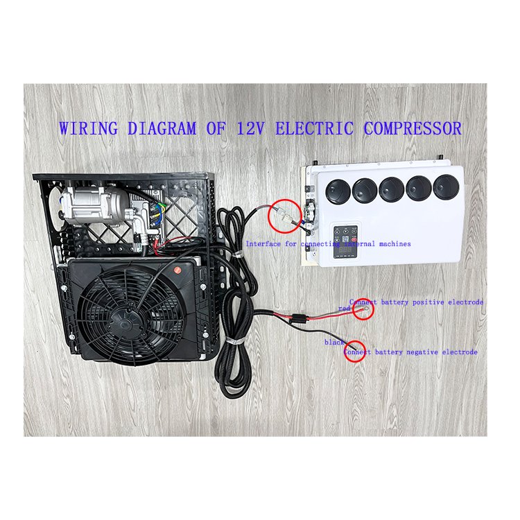 China Manufacturer Type DC 12V Power Electric Truck Parking air Conditioner