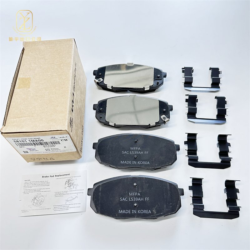 New Hyundai Kia Front Brake System 58101-1MA00 Front Brake Pads Condition New
