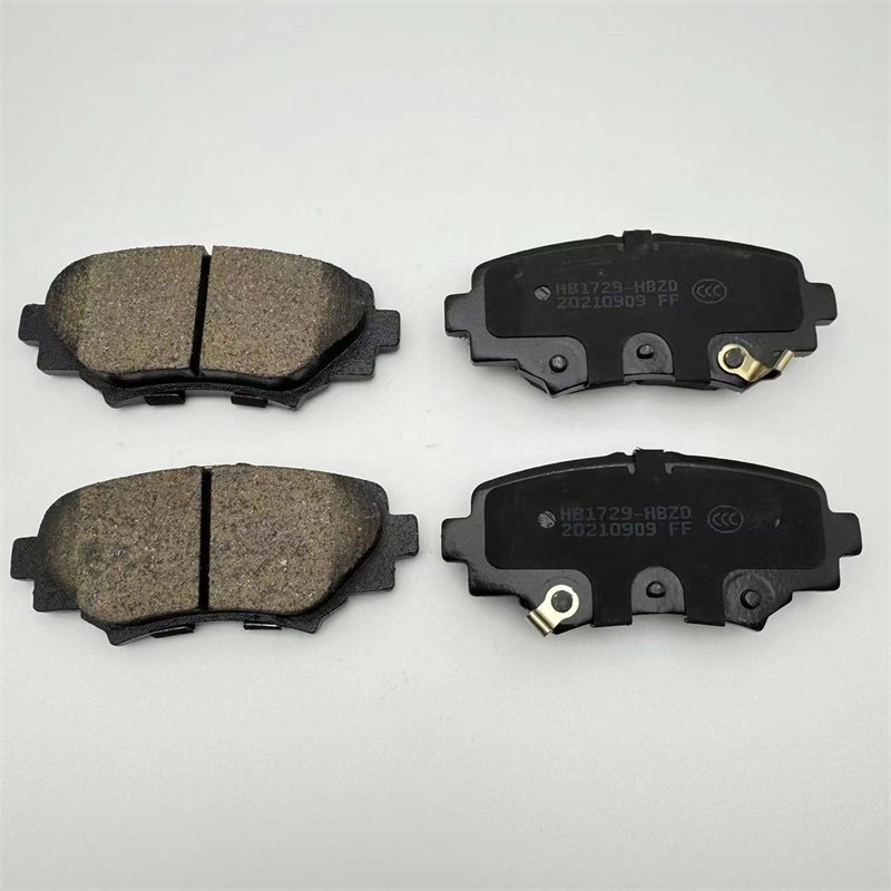 Factory Wholesale High Performance Hot Selling Car Brake Accessories BP25004 D1729 for MAZDA Auto Parts Disc Car Brake Pad