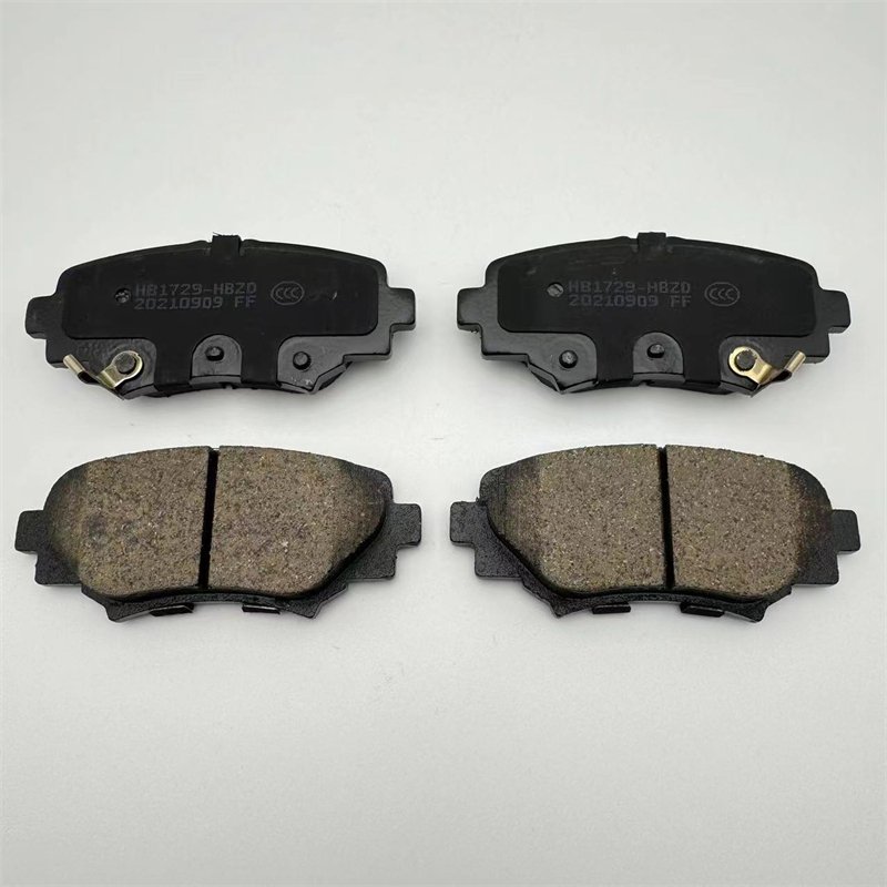 Factory Wholesale High Performance Hot Selling Car Brake Accessories BP25004 D1729 for MAZDA Auto Parts Disc Car Brake Pad
