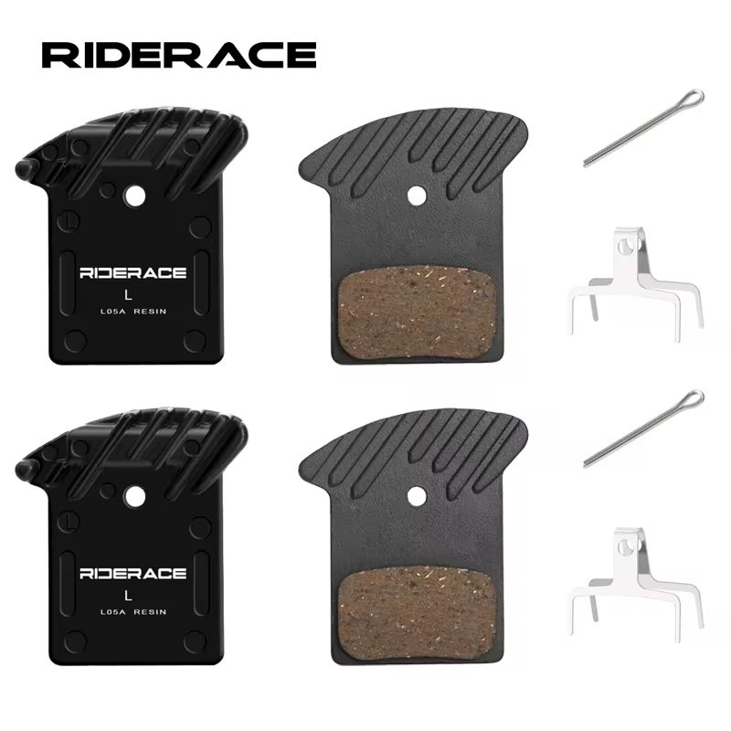 RIDERACE Bicycle Brake Pads L05A Road Bike Oil Brake Calipers Cooling for Shimano L03A Ultegra R9170 R8070 R7070 RS805 XTR M9100