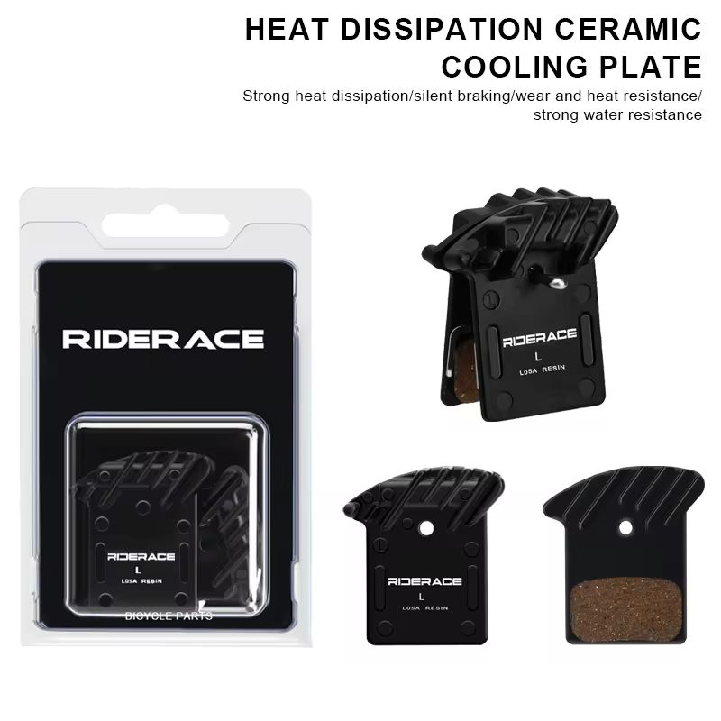 RIDERACE Bicycle Brake Pads L05A Road Bike Oil Brake Calipers Cooling for Shimano L03A Ultegra R9170 R8070 R7070 RS805 XTR M9100