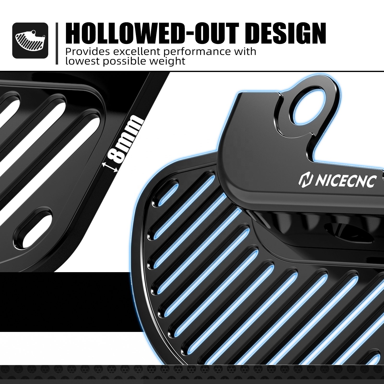 NiceCNC Front Brake Disc Guard Protector Cover for GasGas EC 300 EC 250 250F EX300 EX250F EX350F EX450F MCF 250 450 2021-2024