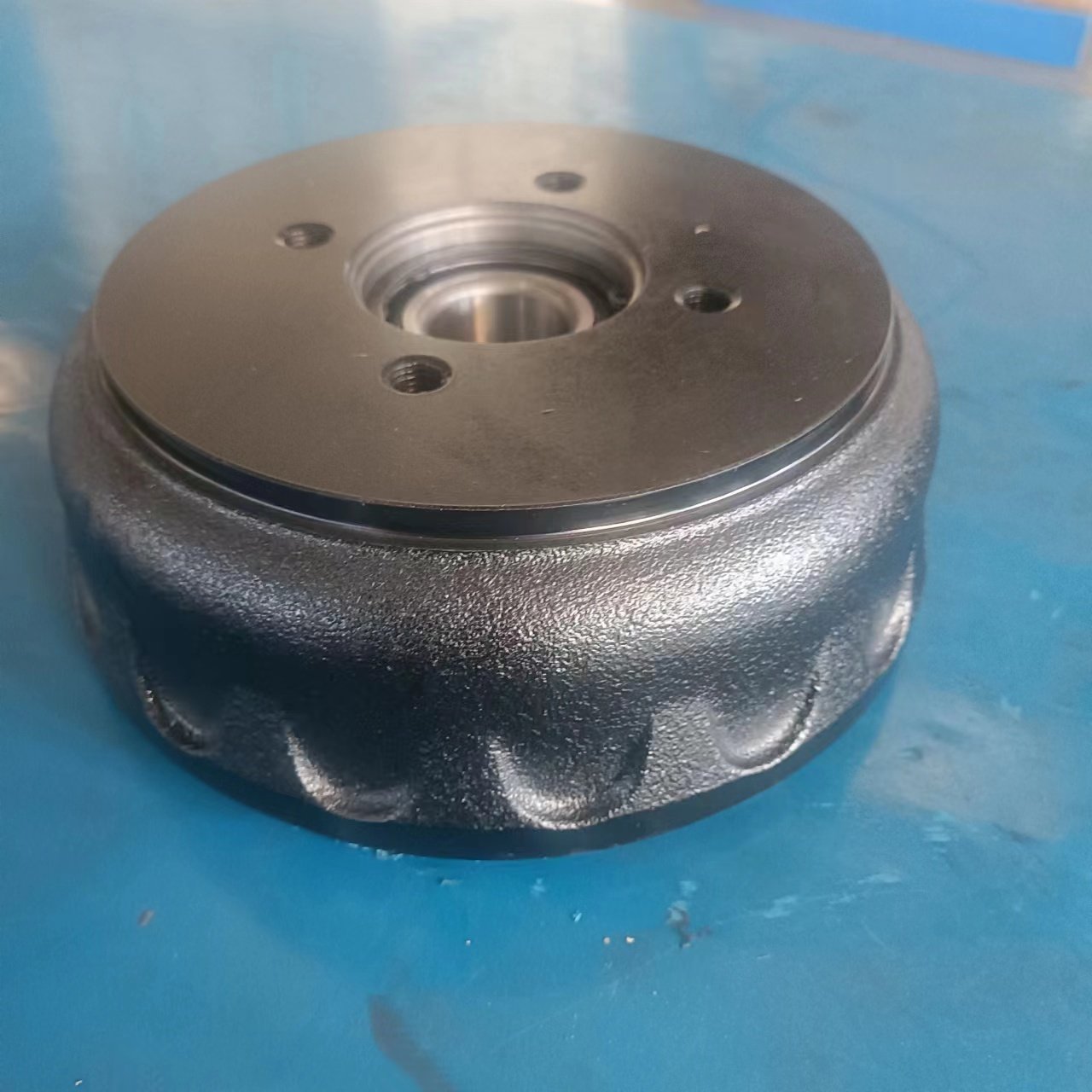200*50 Europe Market Trailer Brake Drum with Brake Plate Assembly Trailer Brake Trailer Parts