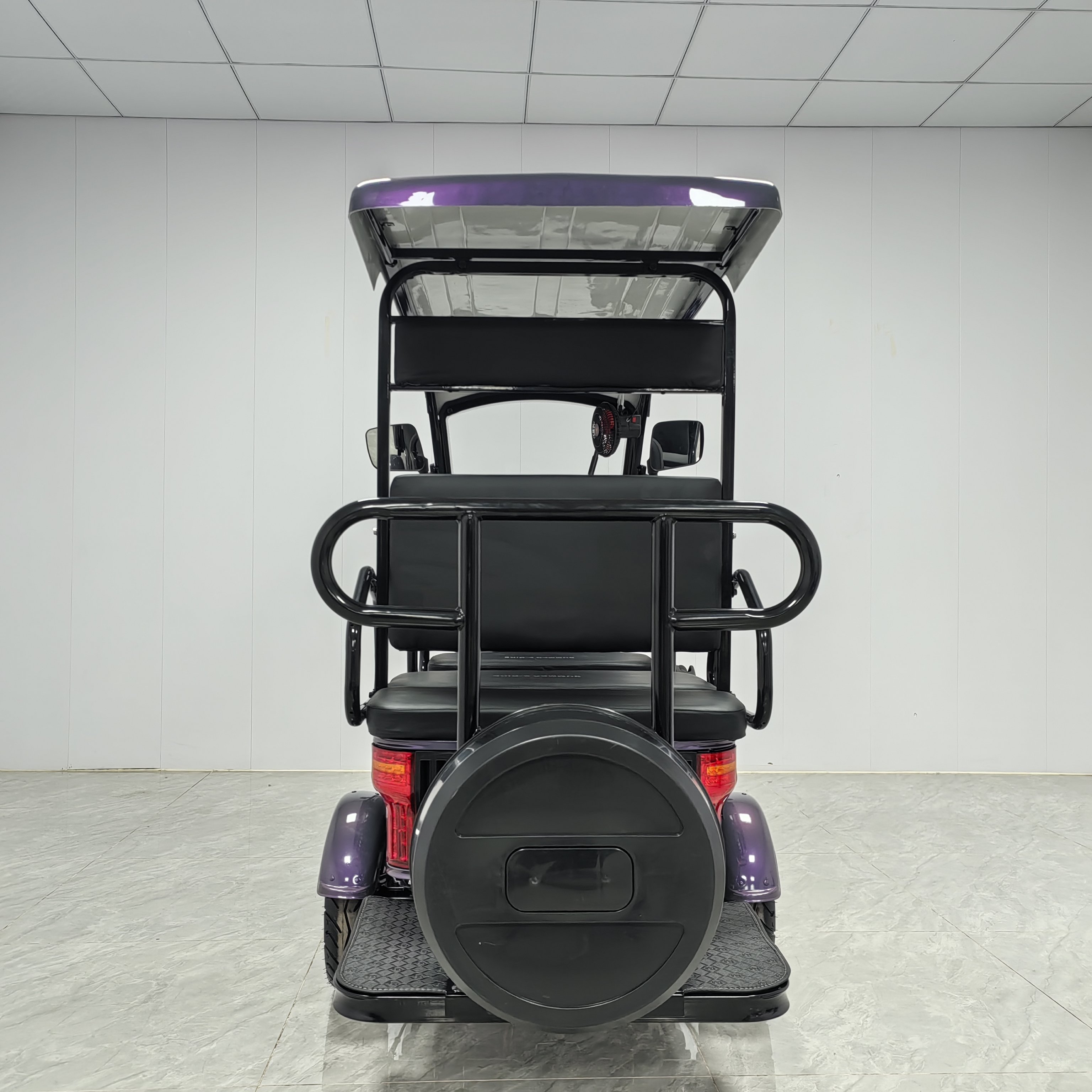 Manufacturer Supply 48V 20Ah Electric Golf Cart 4x4 6 Seater Electric Power Assisted Quad Wheel Carrying People with Goods