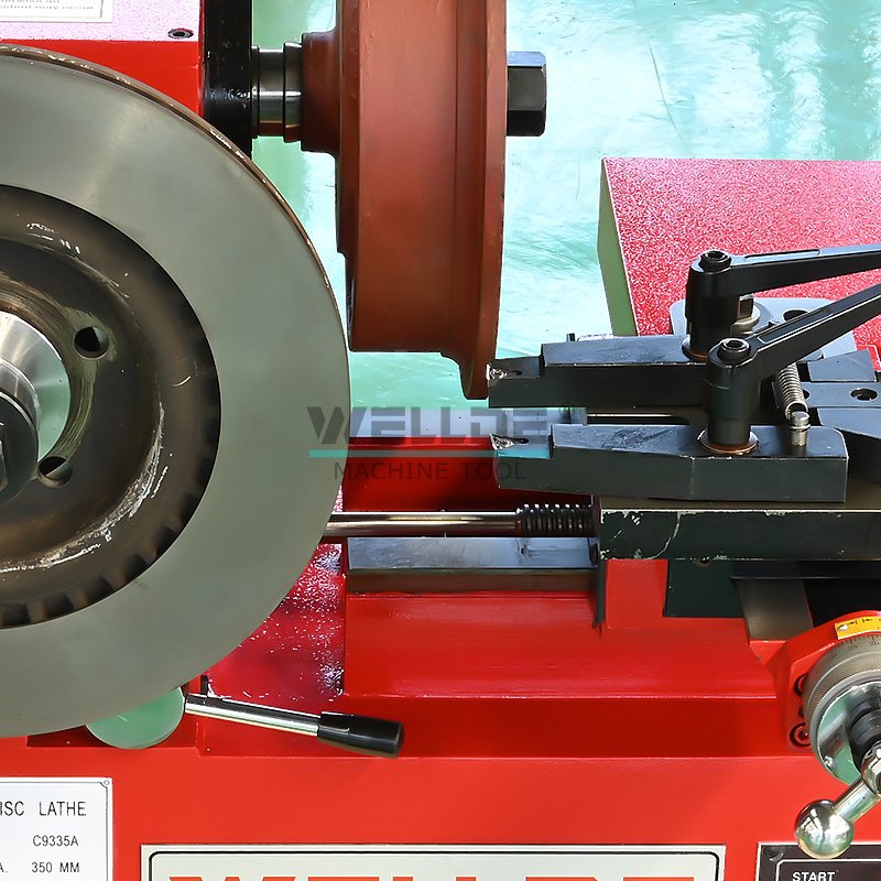 Mobile Horizontal Car Brake Lathe for Sale C9335 Brake Disc Machine