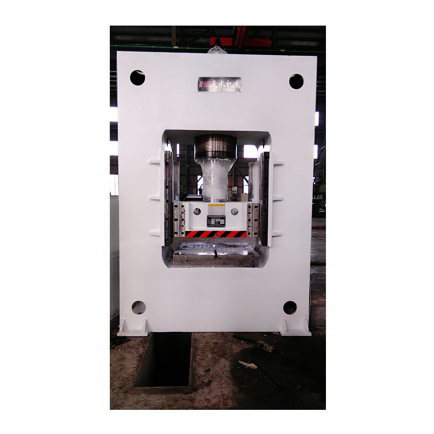 Workshop Voss Vertical Used 200 Ton Hydraulic Hose Crimping Cardboard Baling Press Machine for Sale in China Cylinder 15 Ton