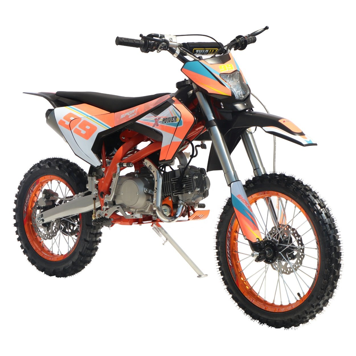 D7-18 Off-road Motorcycles Motorbike Cross Pocket Bike Pit Bike 4 Stroke Engine Gas 125cc Dirt Bike for Sale
