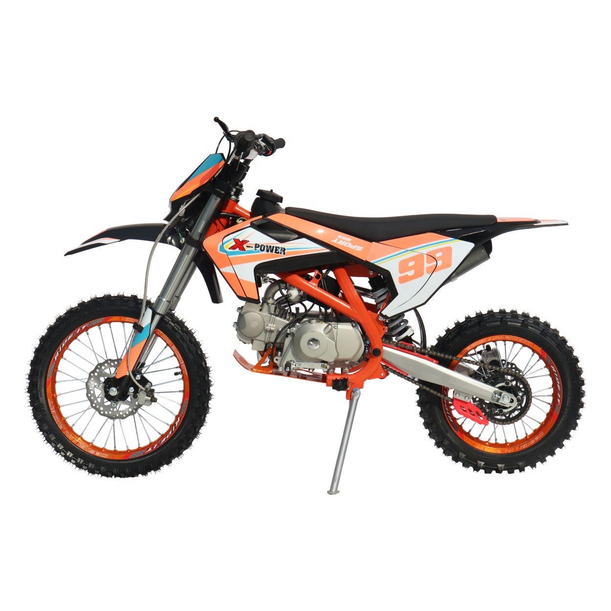 D7-18 Off-road Motorcycles Motorbike Cross Pocket Bike Pit Bike 4 Stroke Engine Gas 125cc Dirt Bike for Sale