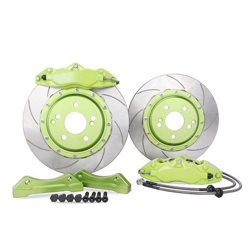 Racing Auto 4 Port Big Brake Kits 9200 Modified Car Brake Caliper Disc Kit for Nissan Honda Fit Civic Toyota