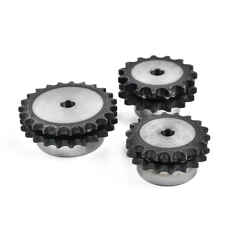 High Quality 6-Point 12A Steel Double Sprocket Chain ISO/DIN/ANSI Certified Motorcycle Brake Drum Sprocket Holder Farm