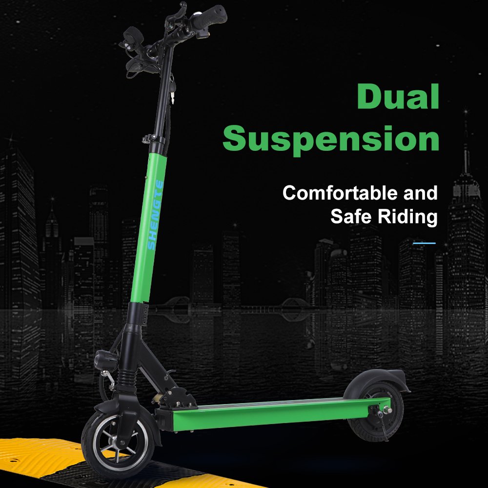 Patineta Electrica Para Adultos 2 Wheel Speed Rear Drum Brakes 350w Motor Adult Electric Scooter Long Range