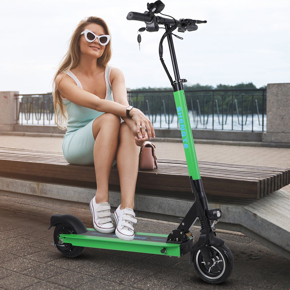 Patineta Electrica Para Adultos 2 Wheel Speed Rear Drum Brakes 350w Motor Adult Electric Scooter Long Range