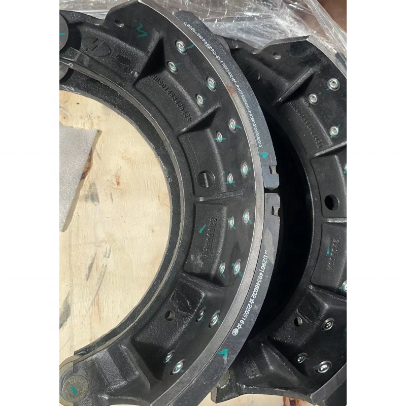 High Quality Steel Brake Shoe HD90149346648 Factory-Priced Mining Truck Parts for TONYL XCMG SANY LINGONG