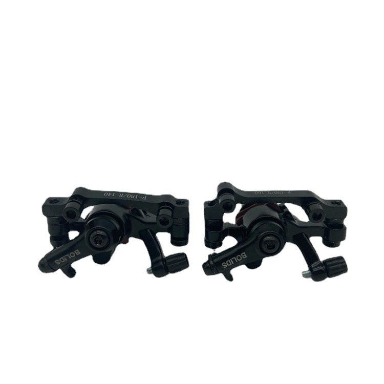 Line Pulling MTB Mountain Road Bike Hydraulic Disc Brake Calipers Front Rear Cable Control Bicycle Mechanical Caliper Brake Set