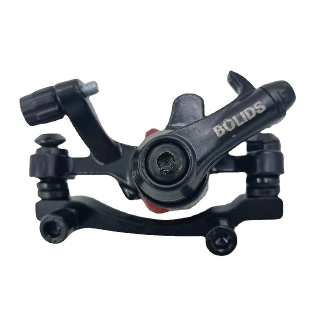 Line Pulling MTB Mountain Road Bike Hydraulic Disc Brake Calipers Front Rear Cable Control Bicycle Mechanical Caliper Brake Set