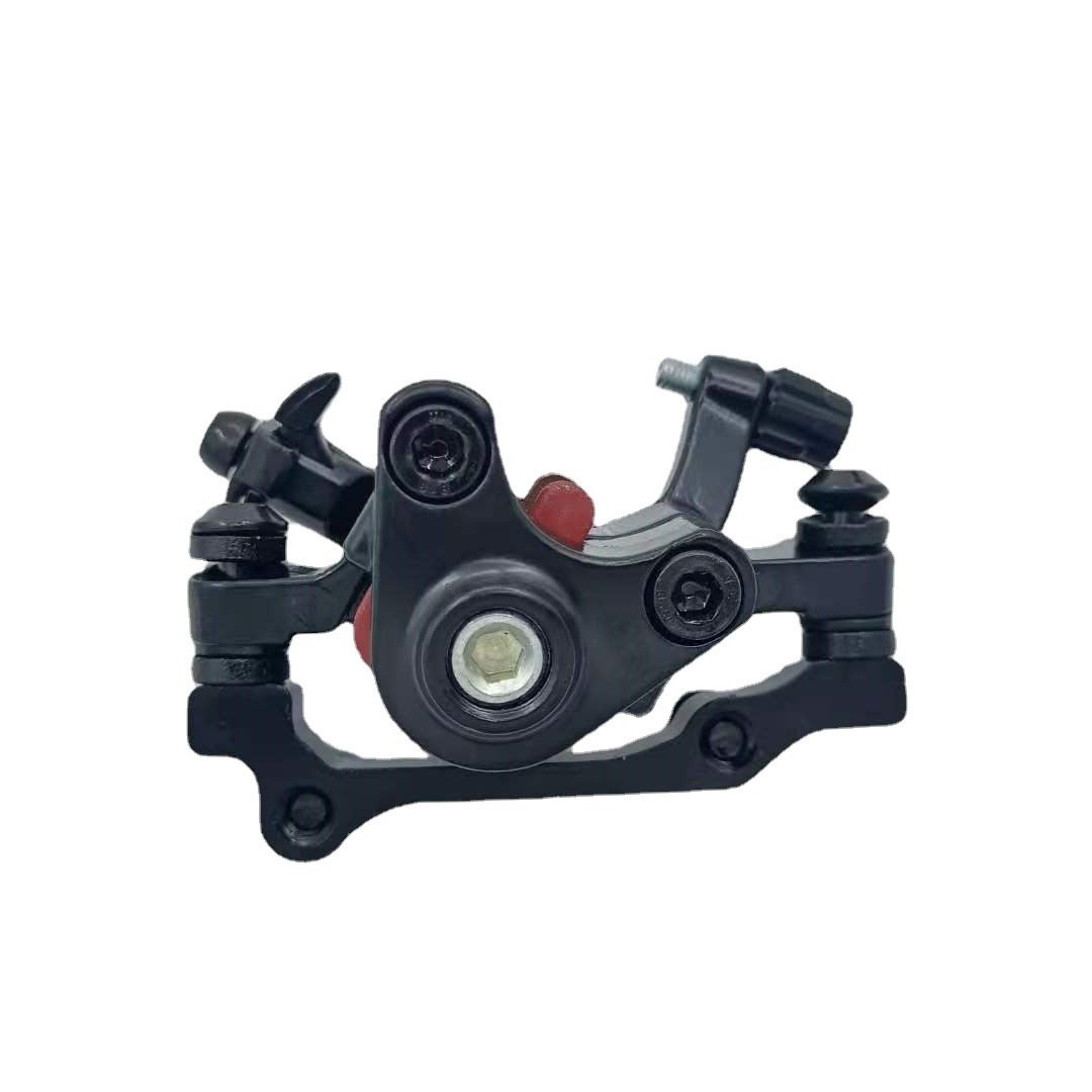 Line Pulling MTB Mountain Road Bike Hydraulic Disc Brake Calipers Front Rear Cable Control Bicycle Mechanical Caliper Brake Set