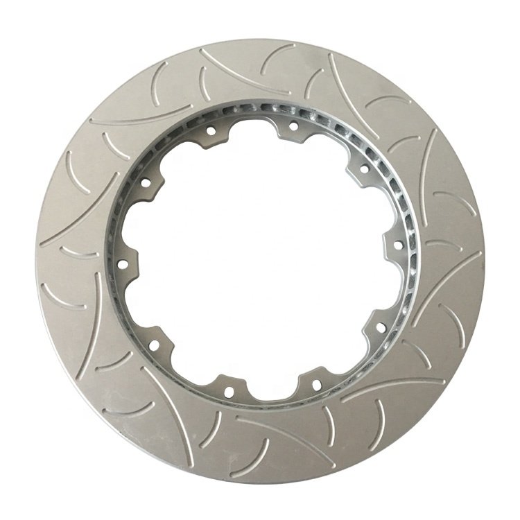 G3500 High Carbon Alloy Perforated Slotted Drilled Brake Rotor Ring 330 355 380 410Mm Customized