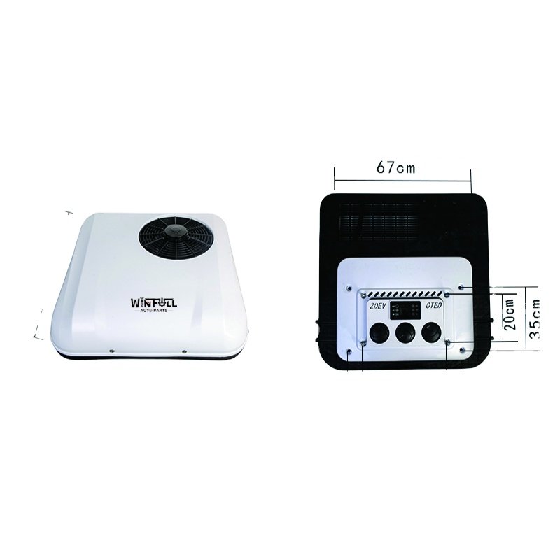 12V 24V Truck RV Rooftop Mounted Parking Air Conditioning All in One Air Conditioner