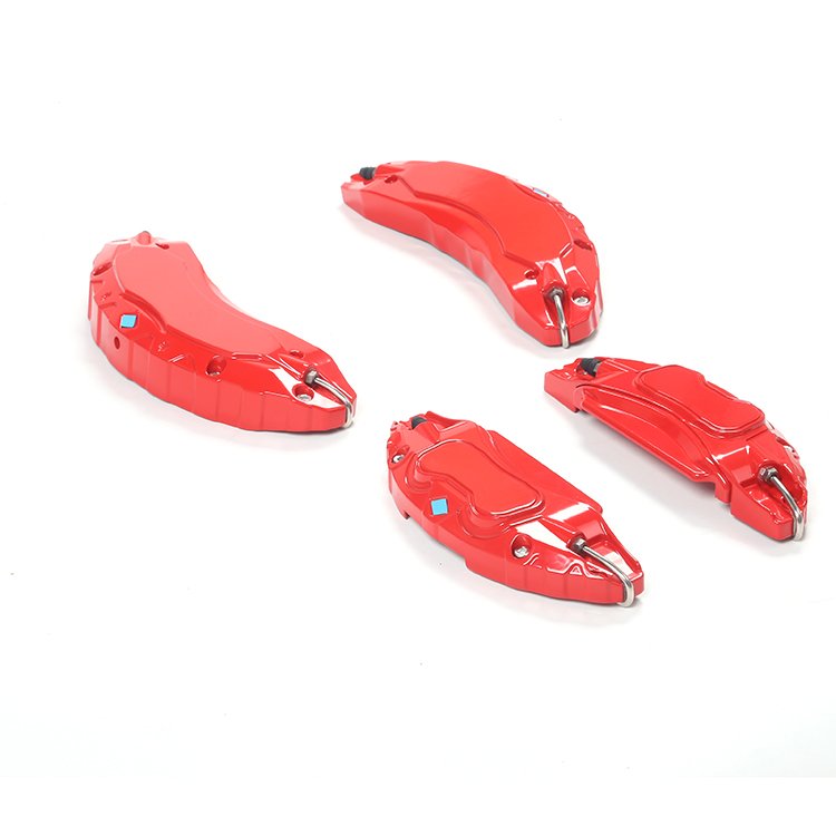 For Model 3 2018-2023 Brake Caliper Covers 18/19 Inch Wheel Hub Modification Accessories 4Pcs 12 Color-Logo Sticker Not Included