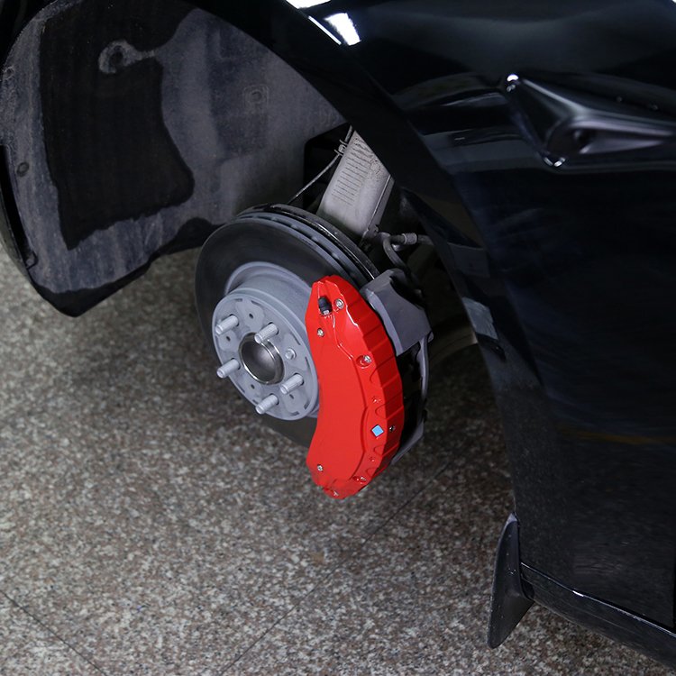 For Model 3 2018-2023 Brake Caliper Covers 18/19 Inch Wheel Hub Modification Accessories 4Pcs 12 Color-Logo Sticker Not Included
