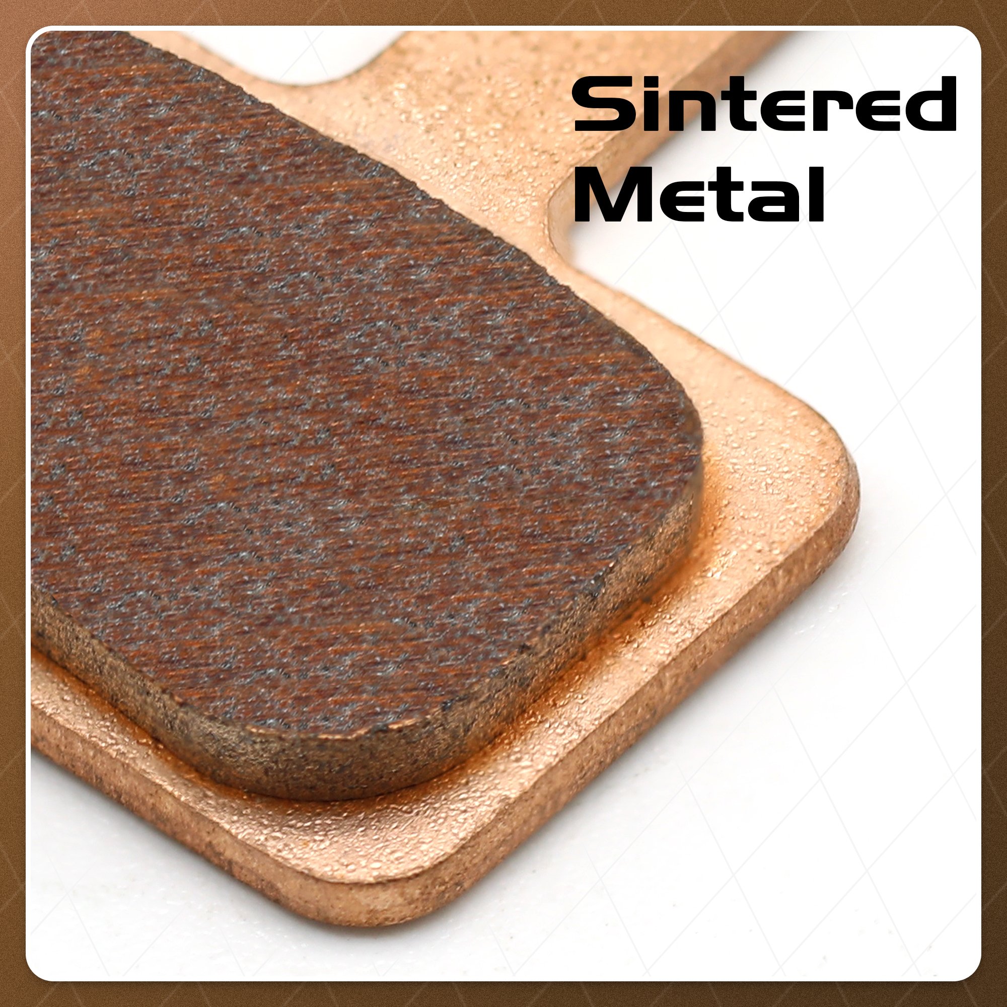 DYISLAND MT2S 4 Pairs/Box, Resin/Semi Metal/Sintered Metal Material Bicycle Brake Pads Suitable for Electric MTB Mountain Bikes