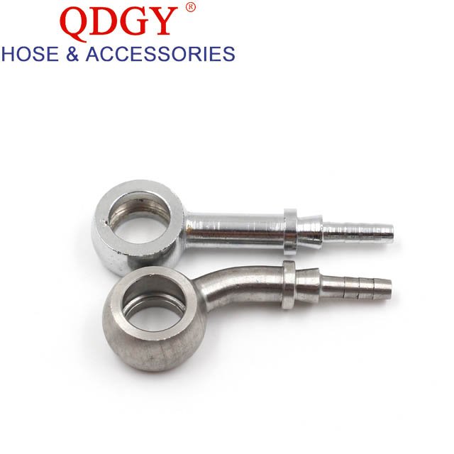 30 45 Degree 90 Degree M8 M10 Different Bend Angle Motorcycle Auto Brake Hose Banjo Fitting