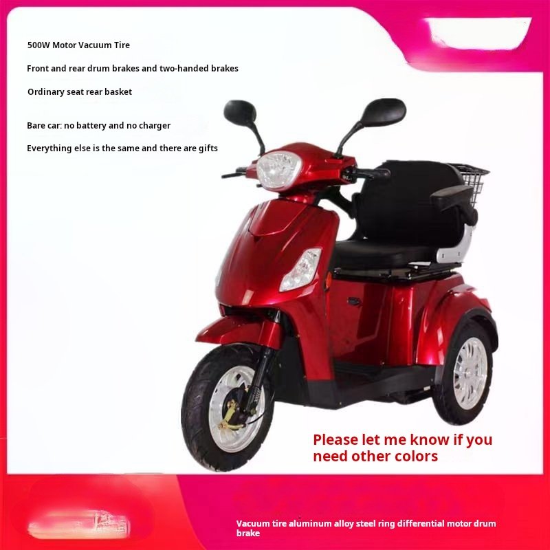600W/800W/1000W Electric Tricycles 3 Wheel Electric Cargo Bike Cargo Tricycle