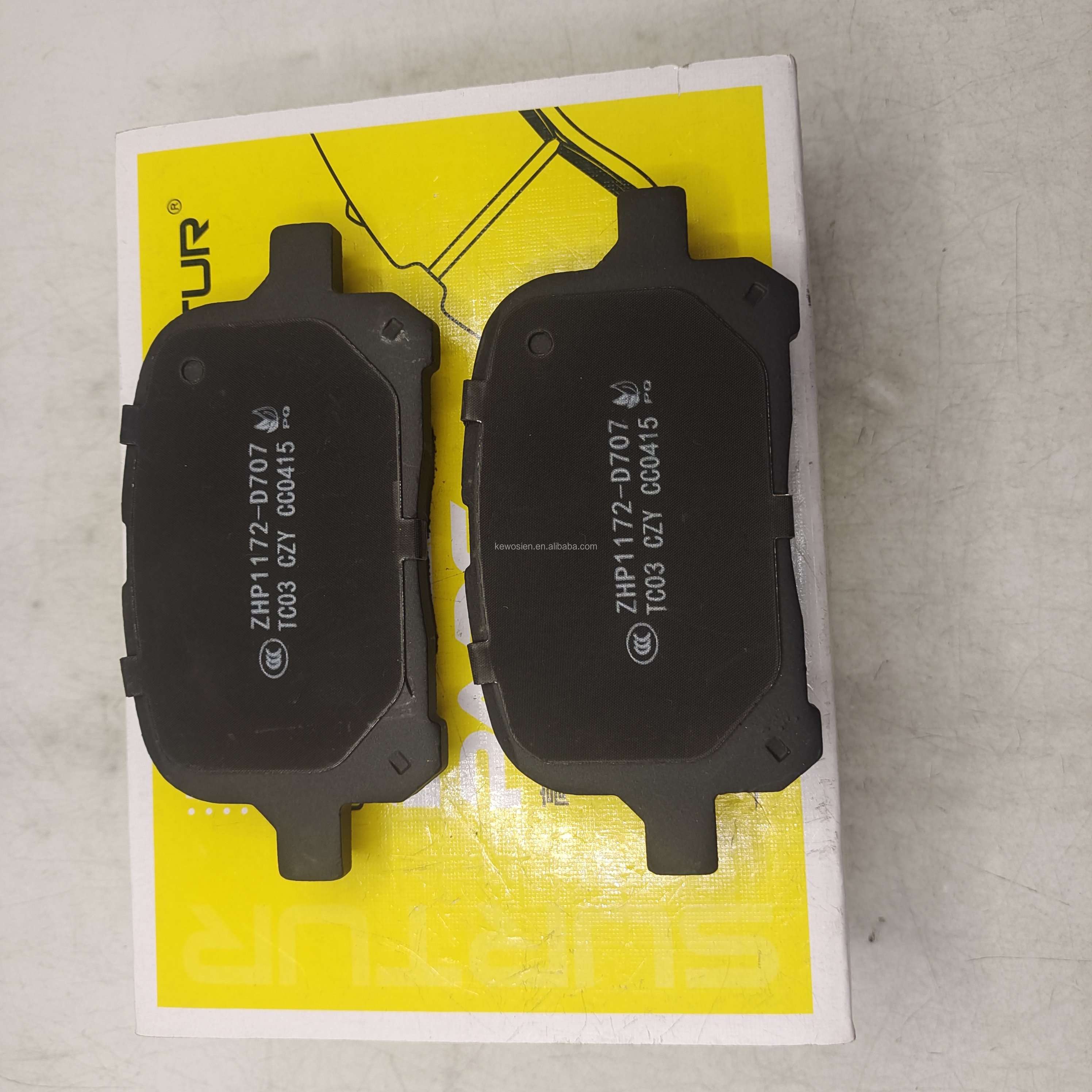 Coworthen D707 D2166 SP1226 SP2041 New Condition Unique Ceramic Front Brake Pads for LEXUS ES300 for TOYOTA Avalon