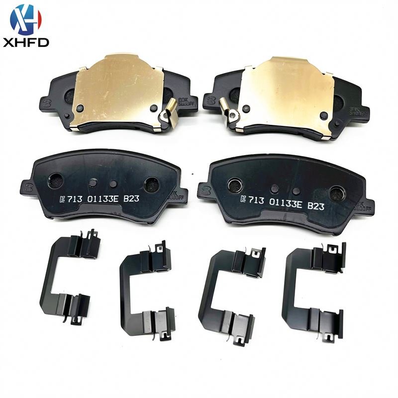 Automobile Brake System Ceramic Semi Metal Brake Pads 58101F2A00 58101-F2A00 581011DA00 58101-1DA00 for Hyundai SONATA