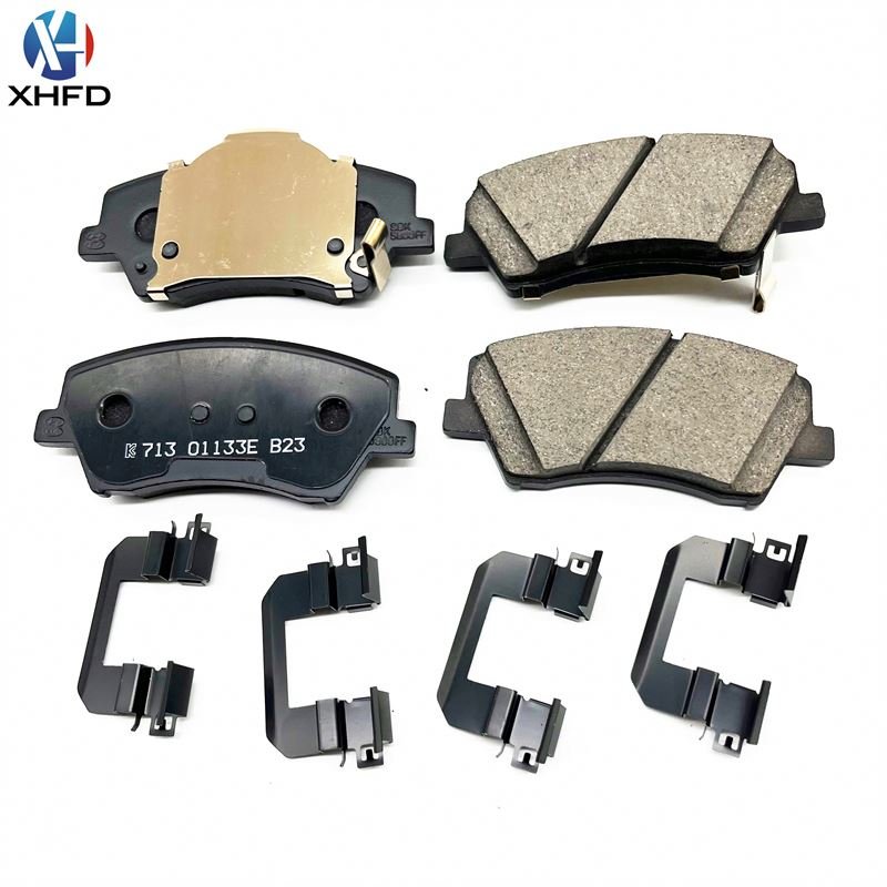 Automobile Brake System Ceramic Semi Metal Brake Pads 58101F2A00 58101-F2A00 581011DA00 58101-1DA00 for Hyundai SONATA
