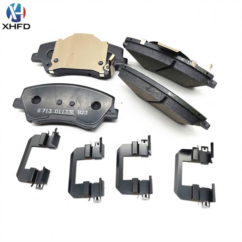 Automobile Brake System Ceramic Semi Metal Brake Pads 58101F2A00 58101-F2A00 581011DA00 58101-1DA00 for Hyundai SONATA