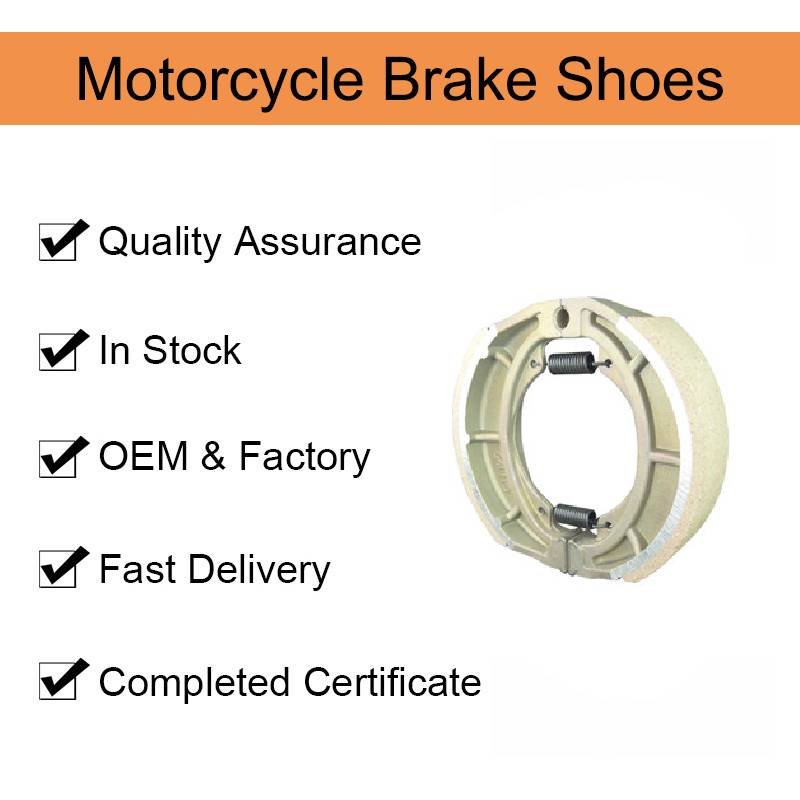 GS125 Motorcycle Parts Break Shoe Front Brake Pads Rear Brake Pads Suitable for Shineray