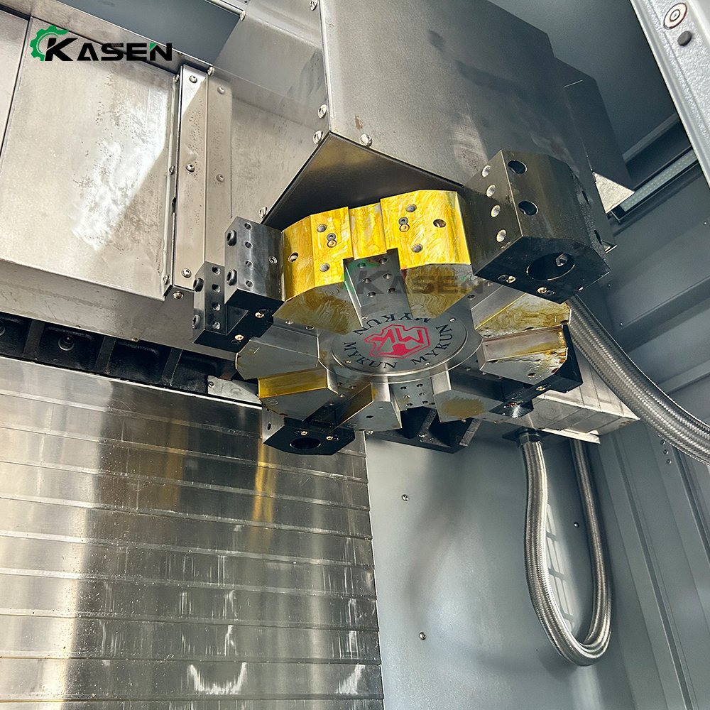 VTC800 Heavy-duty CNC Vertical Lathe Machining Hub Brake Drum and Disc Parts Used in Petrochemical Industry