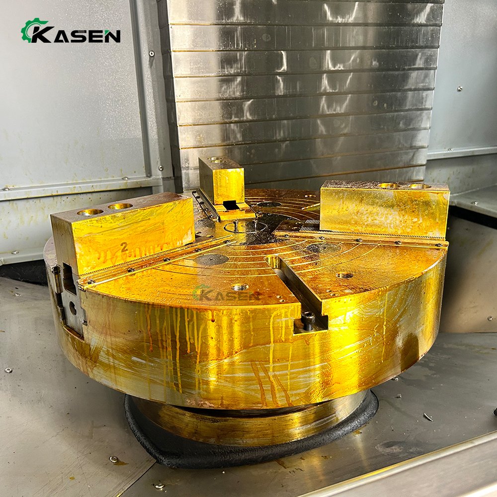 VTC800 Heavy-duty CNC Vertical Lathe Machining Hub Brake Drum and Disc Parts Used in Petrochemical Industry