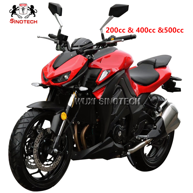 Chinese Factory Supply High Speed Good Quality 250cc 400cc Double Cylinder Water Cooling Sports Racing Motorbike 140km/H