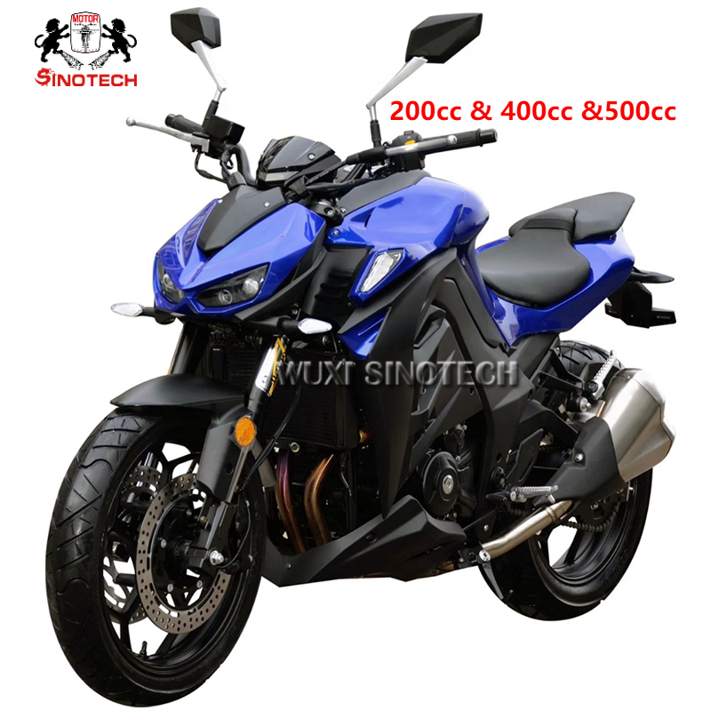 Chinese Factory Supply High Speed Good Quality 250cc 400cc Double Cylinder Water Cooling Sports Racing Motorbike 140km/H