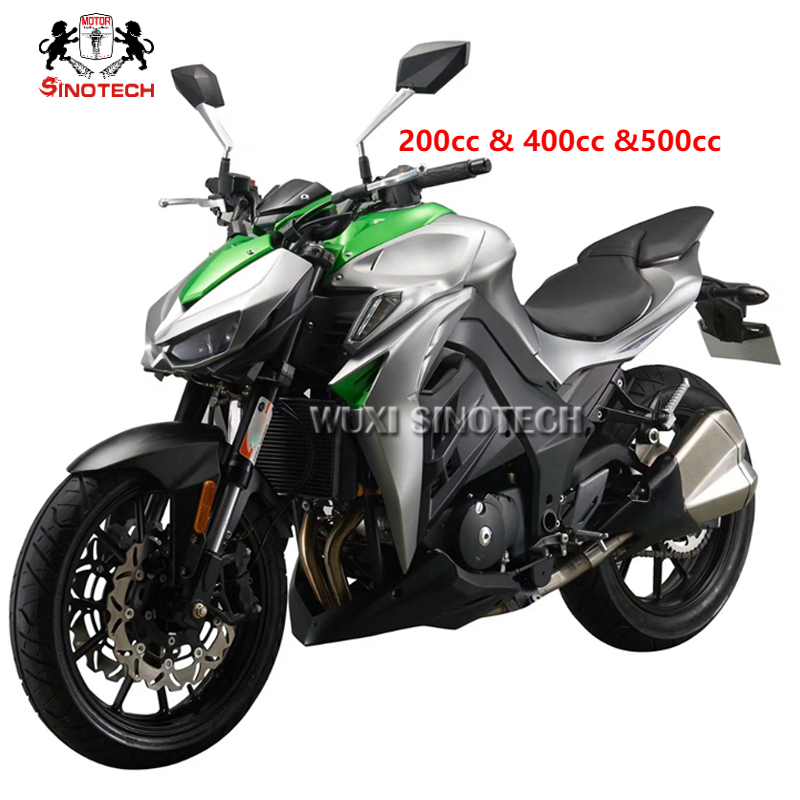 Chinese Factory Supply High Speed Good Quality 250cc 400cc Double Cylinder Water Cooling Sports Racing Motorbike 140km/H