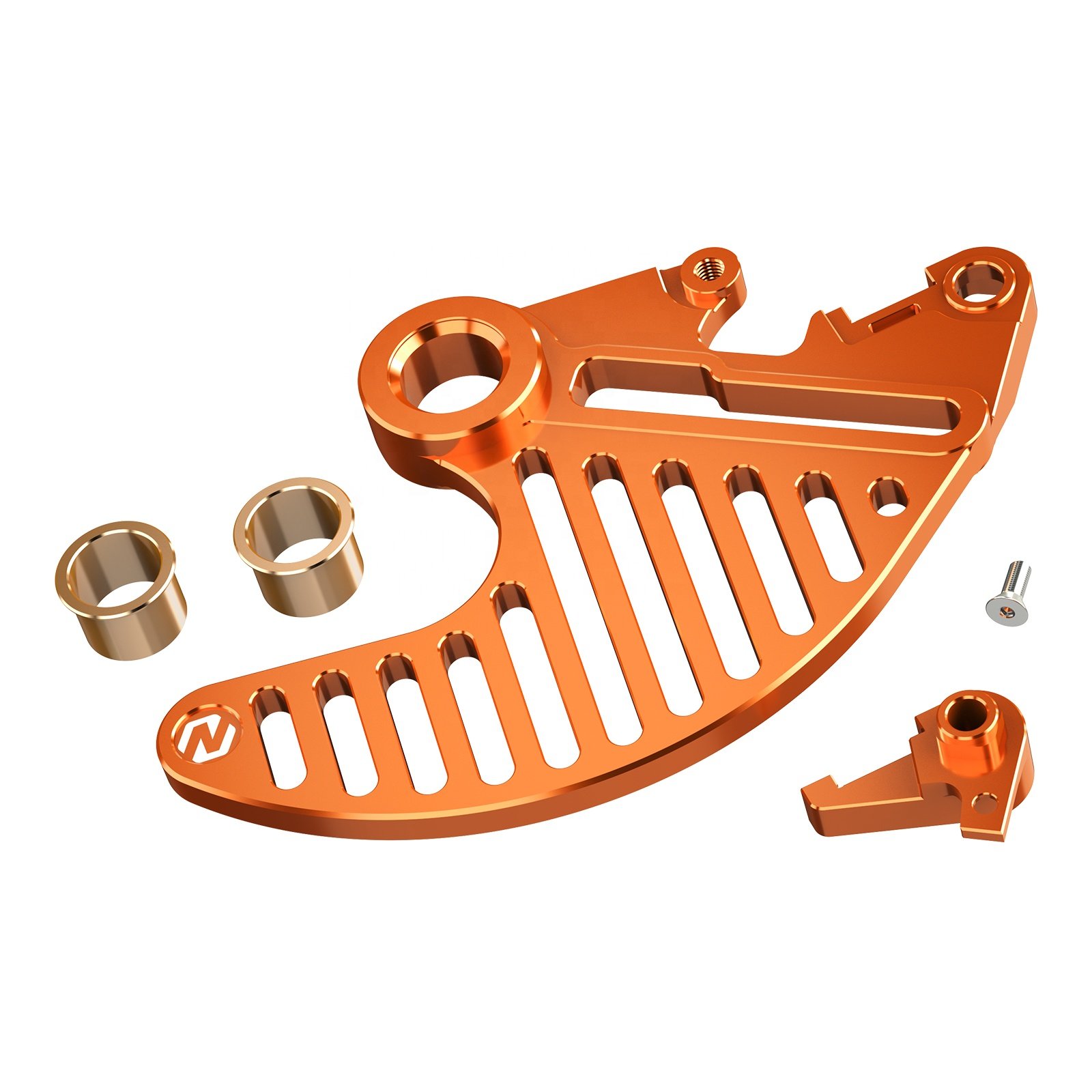 NiceCNC Billet Aluminum Rear Brake Disc Guard Protector for KTM 125-530 XCW/XCF-W/EXC/EXC-F/SX/SXF/XC/XCF/6 Days/TPI 2004-2024
