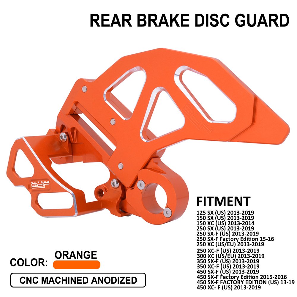 JFG SX 125 150 250 Rear Brake Disc Guard for KTM SX 125 150 250