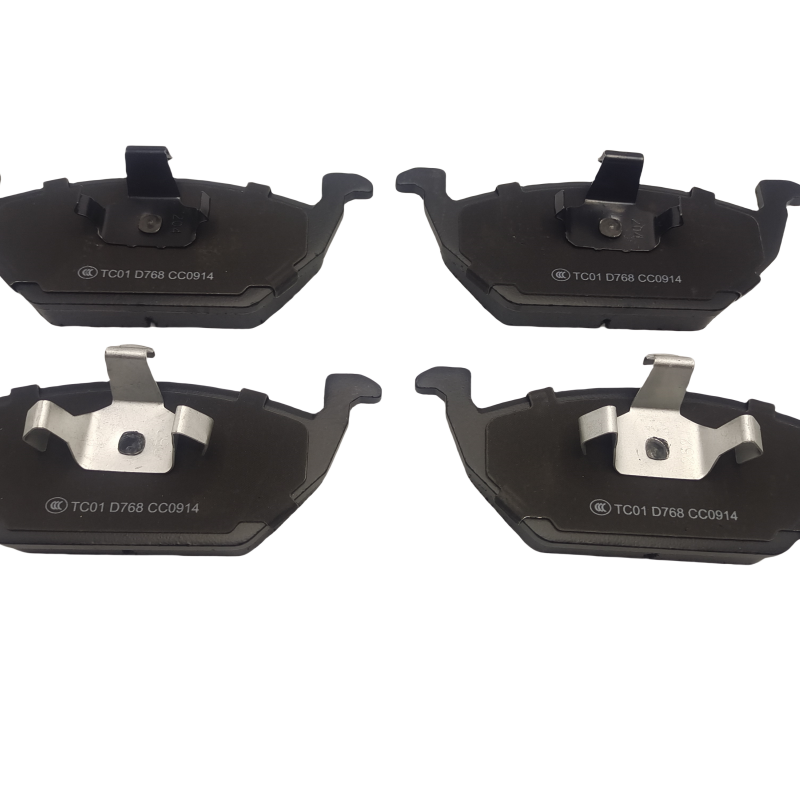 OEM Kowosien D768 1J0615115 Ceramic Semi-Metal Brand Brake Pad for AUDI VW SAIC SKODA SEAT Car Front Brake Pads