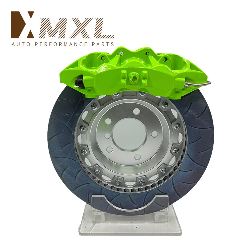 Aviation Aluminium Alloy Brake Caliper Kit Front 6 Pot Car Brake Disk Rotor for Honda Civic URV Amaze Accord Brake Upgrade Kit
