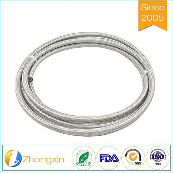 AN3 AN4 AN6 AN8 AN10 PTFE Lined Auto Brake Hose Fuel Line for Car Tuning