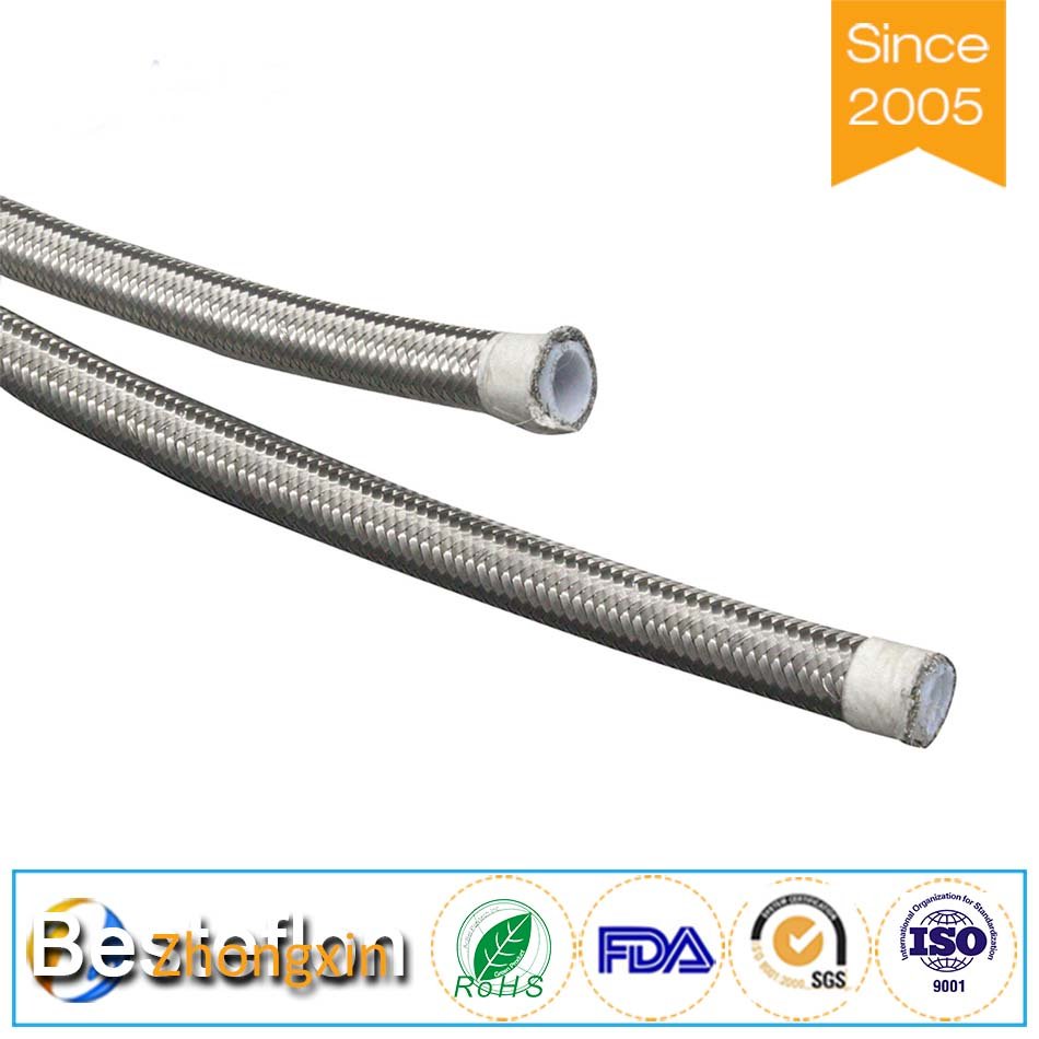 AN3 AN4 AN6 AN8 AN10 PTFE Lined Auto Brake Hose Fuel Line for Car Tuning